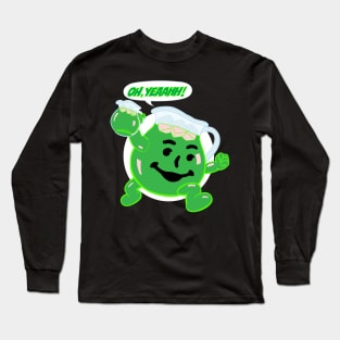 Kool aid man green 2 Long Sleeve T-Shirt